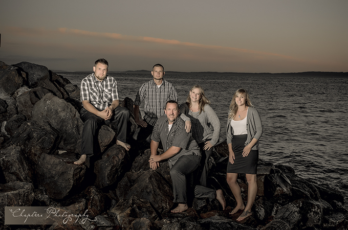 edmonds marina beach family portrait